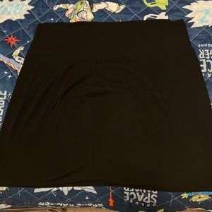 Black stretch Jersey mini skirt